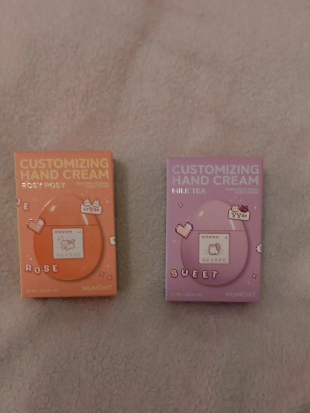 Customizing Hand Cream - Choice Of Orange Or Purple